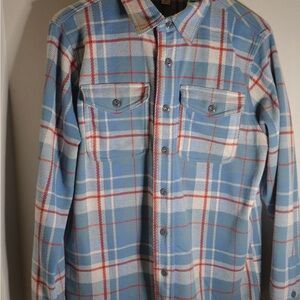 J. Crew Blue and Red Plaid Casual Button Down Shirt